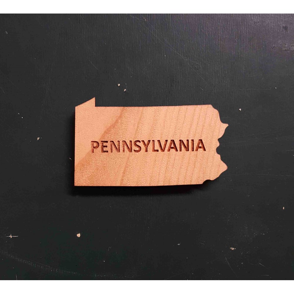 Customized 2" - Pennsylvania Hardwood Magnets