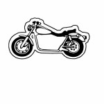 Custom Motorcycle Magnet - Full Color