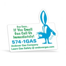 Magnet | Custom | Die Cut Shape | .020" Thickness | 24.1 to 30 Sq In with Logo