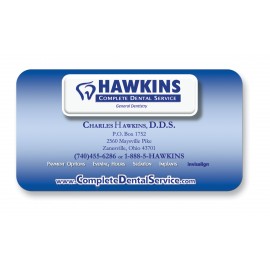 Rectangle w/RC Magnet - Full Color (1.5" x 4.25") with Logo  Rectangle w/RC Magnet - Full Color (1.5" x 4.25") with Logo