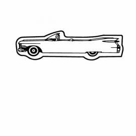 Promotional Magnet - Cadillac Classic Car - Full Color  Promotional Magnet - Cadillac Classic Car - Full Color