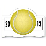 20 Mil Tennis Schedule Magnet - Full Color with Logo