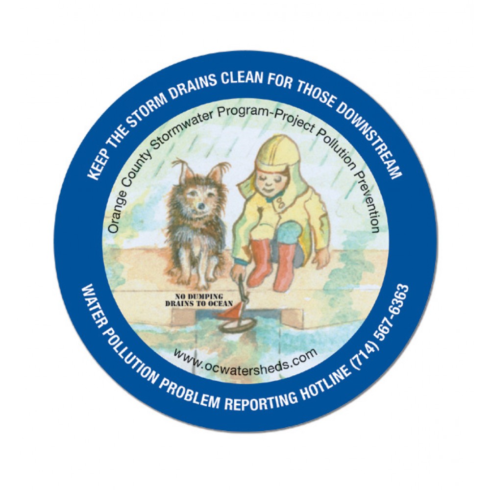 Promotional 2.25" Round Magnet - Full Color