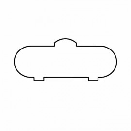 Custom Magnet - Large Propane Tank - Full Color