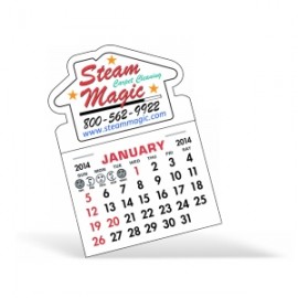 Personalized Stick-It! Magnet | 3" x 4 1/4" | House Shape | 1 Month Pad  Personalized Stick-It! Magnet | 3" x 4 1/4" | House Shape | 1 Month Pad