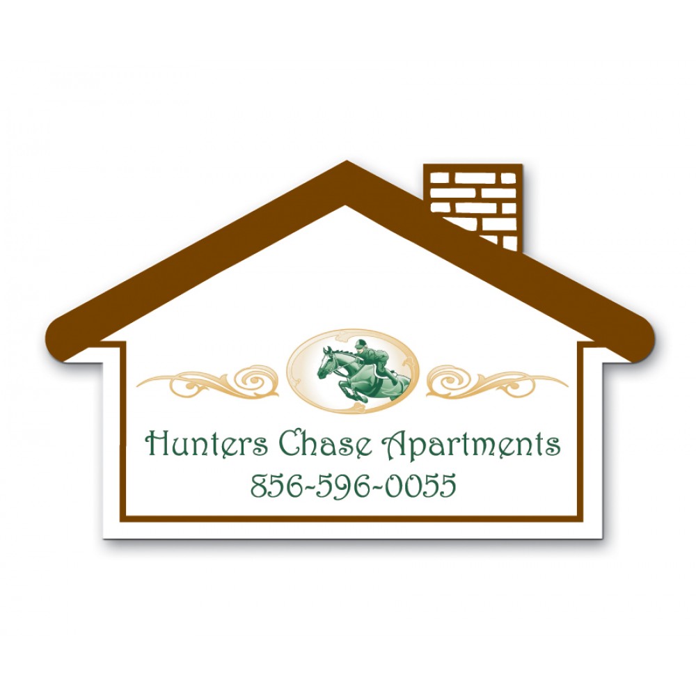 Customized House Magnet - Full Color