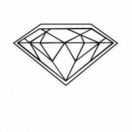 Logo Branded Magnet - Diamond - Full Color  Logo Branded Magnet - Diamond - Full Color