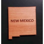 2" - New Mexico Hardwood Magnets with Logo