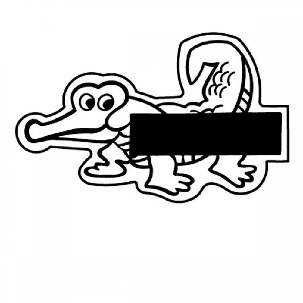 Logo Branded Magnet - Alligator - Full Color