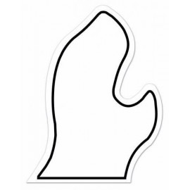 Promotional Michigan State Shape Magnet - Full Color  Promotional Michigan State Shape Magnet - Full Color