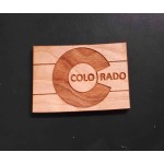 Personalized 2" - Colorado Hardwood Magnets