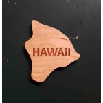 2" - Hawaii Hardwood Magnets with Logo
