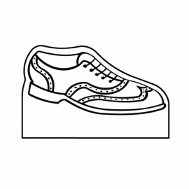 Shoe On Box Magnet - Full Color with Logo