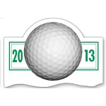20 Mil Golf Schedule Magnet - Full Color with Logo