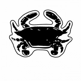 Crab Magnet - Full Color with Logo  Crab Magnet - Full Color with Logo