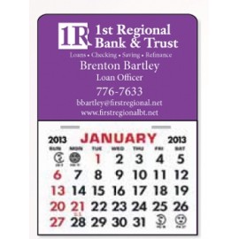 Stick-It! Magnet | 3" x 4 1/4" | Rectangle | Round Corners | 1 Month Pad with Logo  Stick-It! Magnet | 3" x 4 1/4" | Rectangle | Round Corners | 1 Month Pad with Logo