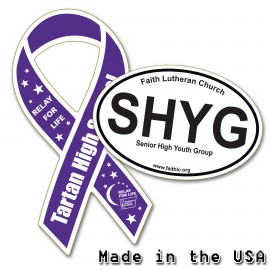 Personalized Custom Magnet - 24 - 28 Square Inch - 30 mil - Outdoor Safe