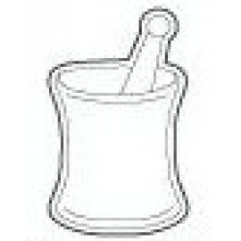 Mortar & Pestle Magnet - Full Color with Logo  Mortar & Pestle Magnet - Full Color with Logo