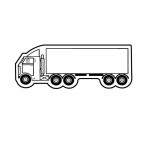 Custom Moving Truck Magnet - Full Color