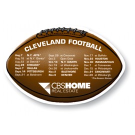 Customized 20 Mil Football Magnet - Full Color
