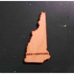 Personalized 2" - New Hampshire Hardwood Magnets