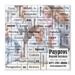 Water Cooler Message Magnets Custom Imprinted