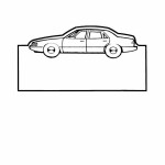 Personalized Magnet - Car On Box - Full Color