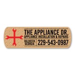 Logo Branded Band-aid Magnet - 4" x 1.25" - 20 mil