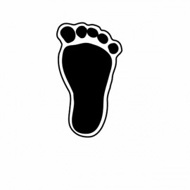 Foot Magnet - Full Color with Logo
