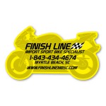 Customized Motorcycle (Sport) Magnet - 4" x 2.26" - 20 mil