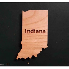 Promotional 2" - Indiana Hardwood Magnets  Promotional 2" - Indiana Hardwood Magnets