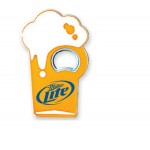 Beer Mug Look Bottle Opener with Magnet with Logo