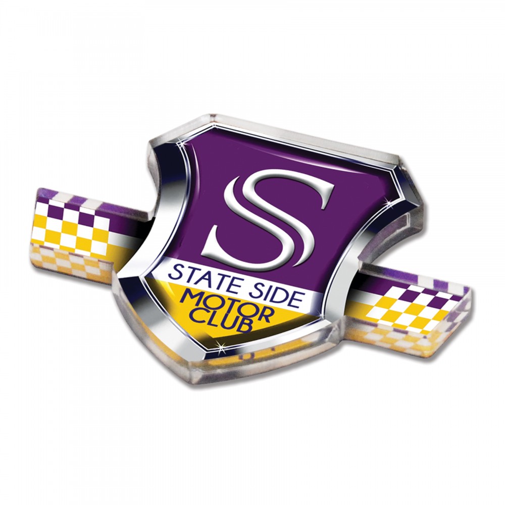 Custom Imprinted 3 Square Inch Custom Acrylic Magnet Custom Imprinted 3 Square Inch Custom Acrylic Magnet
