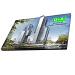 Promotional 4 Square Inch Acrylic Dual Layer Magnet
