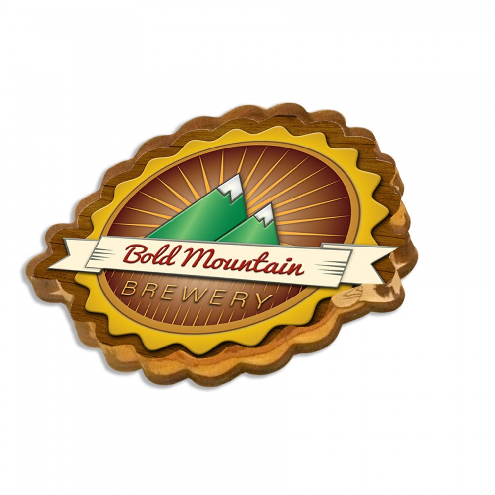 Logo Branded 4 Square Inch Custom Acrylic Magnet Logo Branded 4 Square Inch Custom Acrylic Magnet