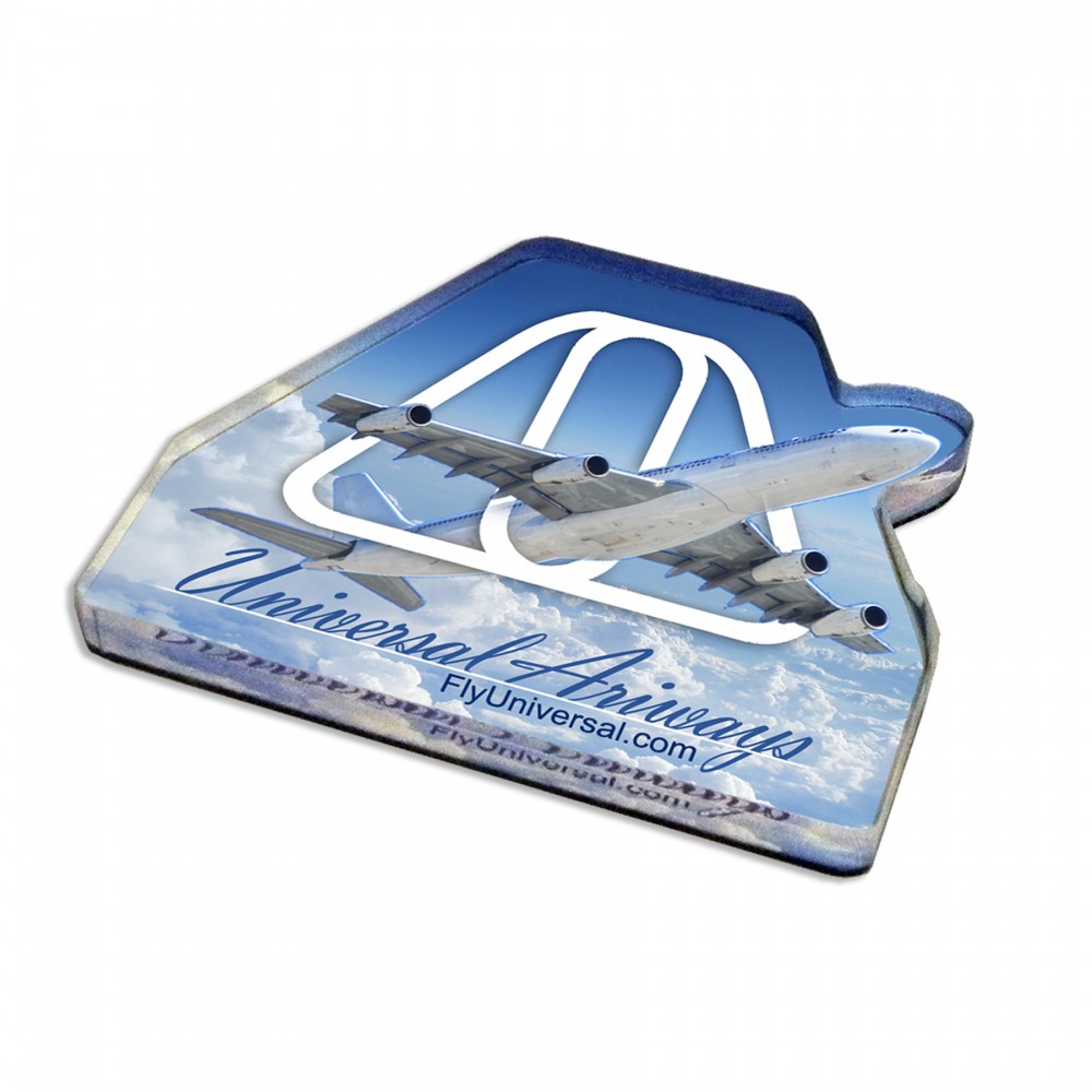 Promotional 2 Square Inch Custom Acrylic Magnet