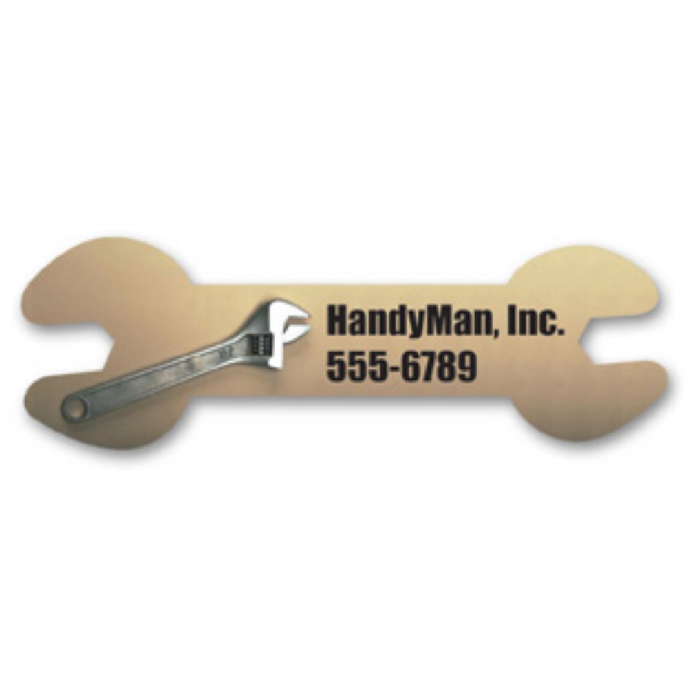 Custom Printed Full Color Magnet (1.375"x4.125") Wrench Custom Printed Full Color Magnet (1.375"x4.125") Wrench