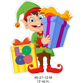 Custom Imprinted Elf Gift Shop Magnet (12 Square Inch)  Custom Imprinted Elf Gift Shop Magnet (12 Square Inch)