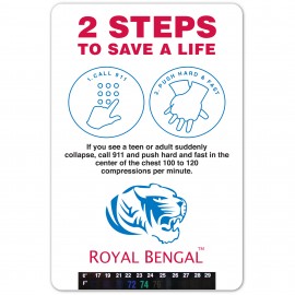 Custom 4" X 6" Thermo Magnet Custom Imprinted