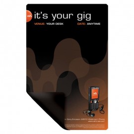 Custom Imprinted 20 Mil Rectangle Stock Jumbo Vinyl Magnet (11"x17")