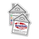 Promotional Double Sided House Magnet