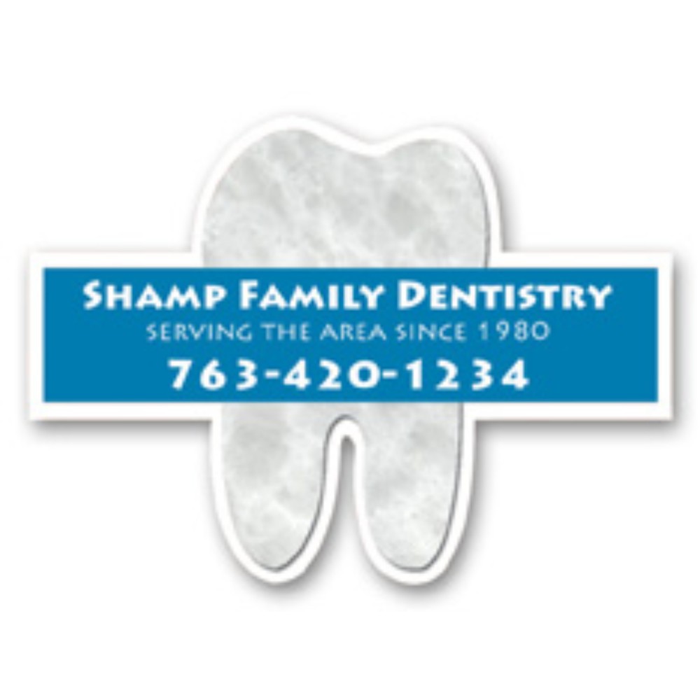 Promotional Full Color Magnet (2.125"x3") Tooth Shape Promotional Full Color Magnet (2.125"x3") Tooth Shape