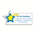 Star Card Magnetic Note Holder (20 Mil) Logo Branded