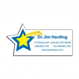 Star Card Magnetic Note Holder (20 Mil) Logo Branded  Star Card Magnetic Note Holder (20 Mil) Logo Branded