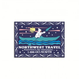 30 Mil Rectangle Magnetic Note Holder (2"x3") Logo Branded