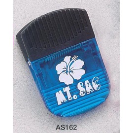 Blue Jumbo Clip w/Magnet Custom Printed  Blue Jumbo Clip w/Magnet Custom Printed