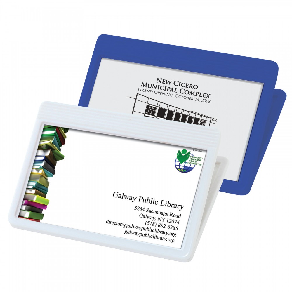 Business Card Magnet Clip Custom Imprinted
