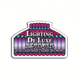 Custom Printed 20 Mil Lamp Shade Magnetic Note Holder  Custom Printed 20 Mil Lamp Shade Magnetic Note Holder