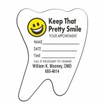Promotional 20 Mil Tooth Magnetic Note Holder (2 5/8"x2 1/16")