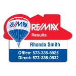 Promotional RE/MAX House Magnetic Note Holder (30 Mil)